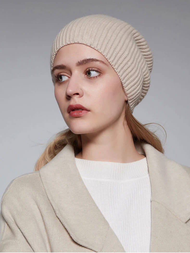 Knitted Pure Wool Beanies