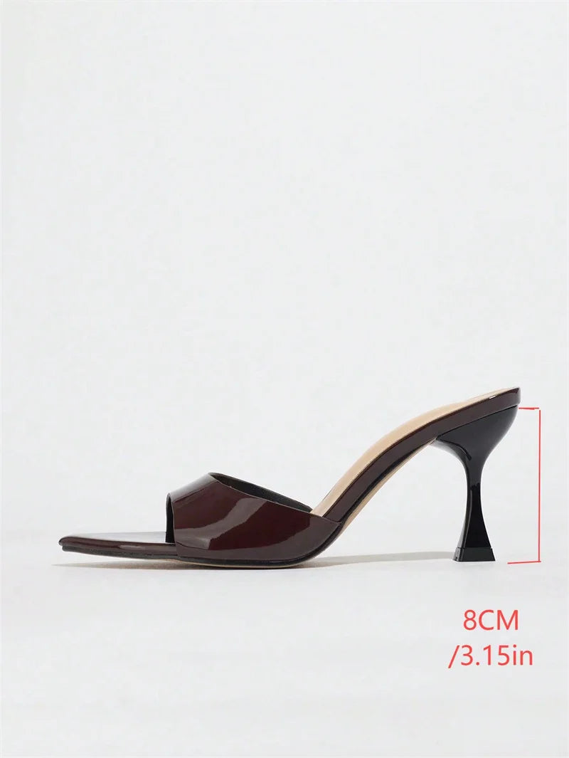 Thin Heels Slippers For Women