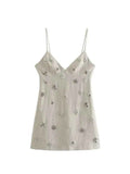 Women Chic Fashion Sleeveless Mini Dress