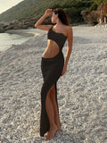 Women Crochet Knit Maxi Dress - Norellé