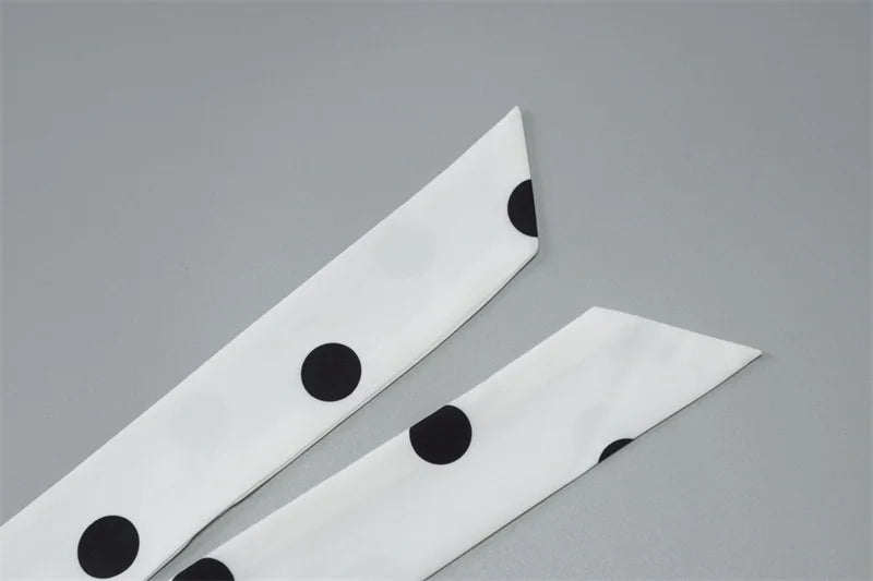 Halter Print Polka Dot Mini Dress Women