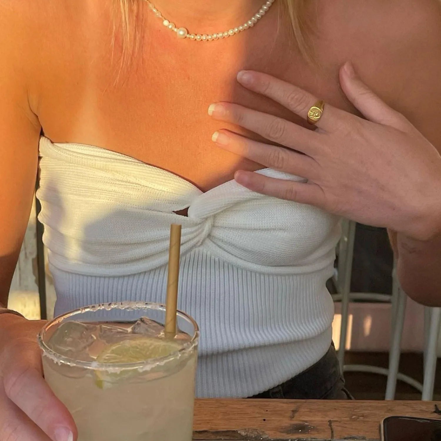 Backless Off Shoulder Crop Top