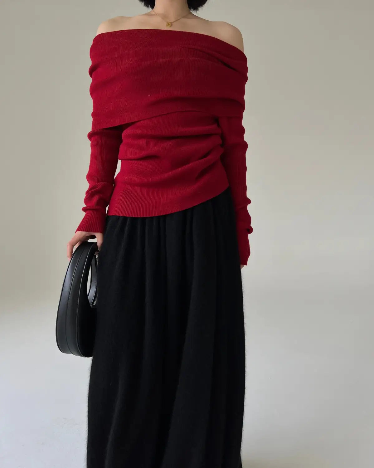 Off Shoulder Women Sweater