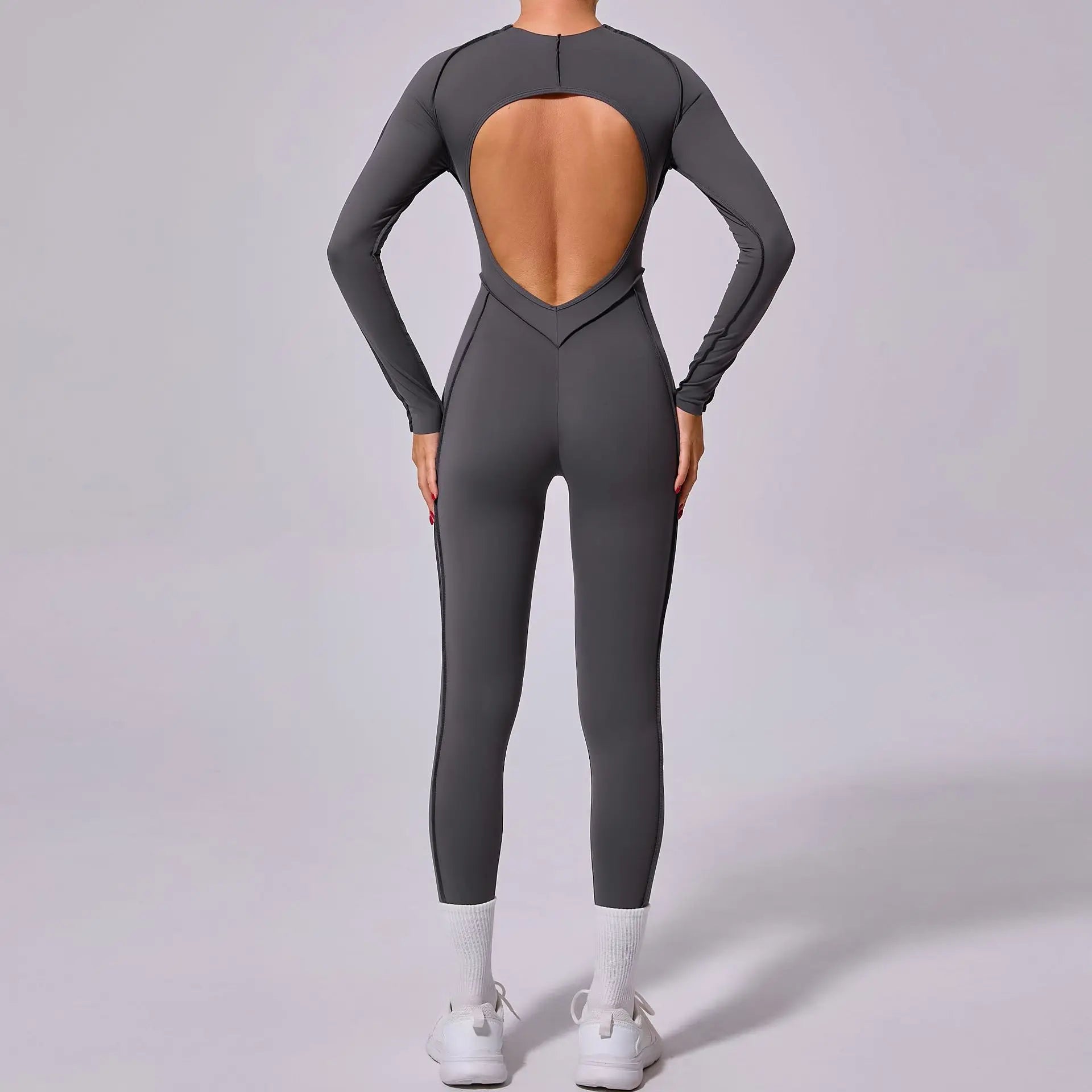 Women’s Sports Bodysuit Kit Yoga Fitness Jumpsuit
