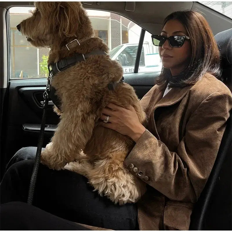 Chic Lapel Double Breasted Lady Oversize Jacket