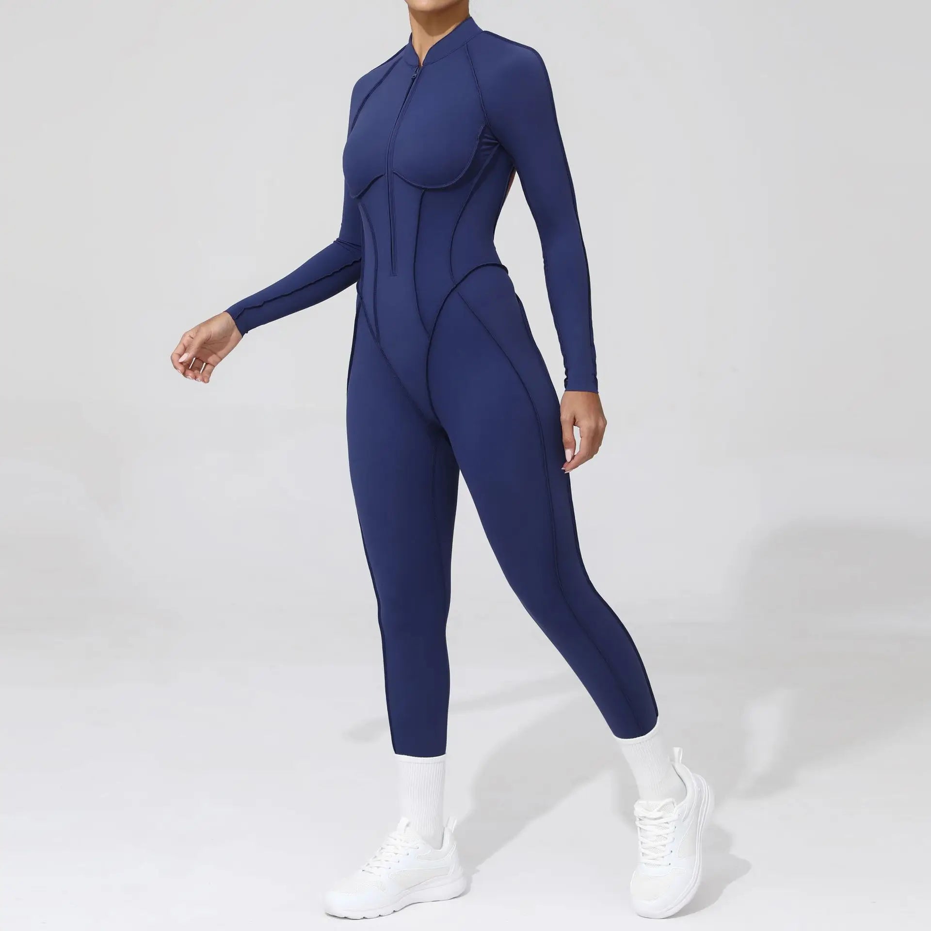 Women One Piece V Back Tracksuit