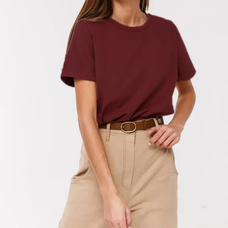 Women Versatile Leisure Daily Tops