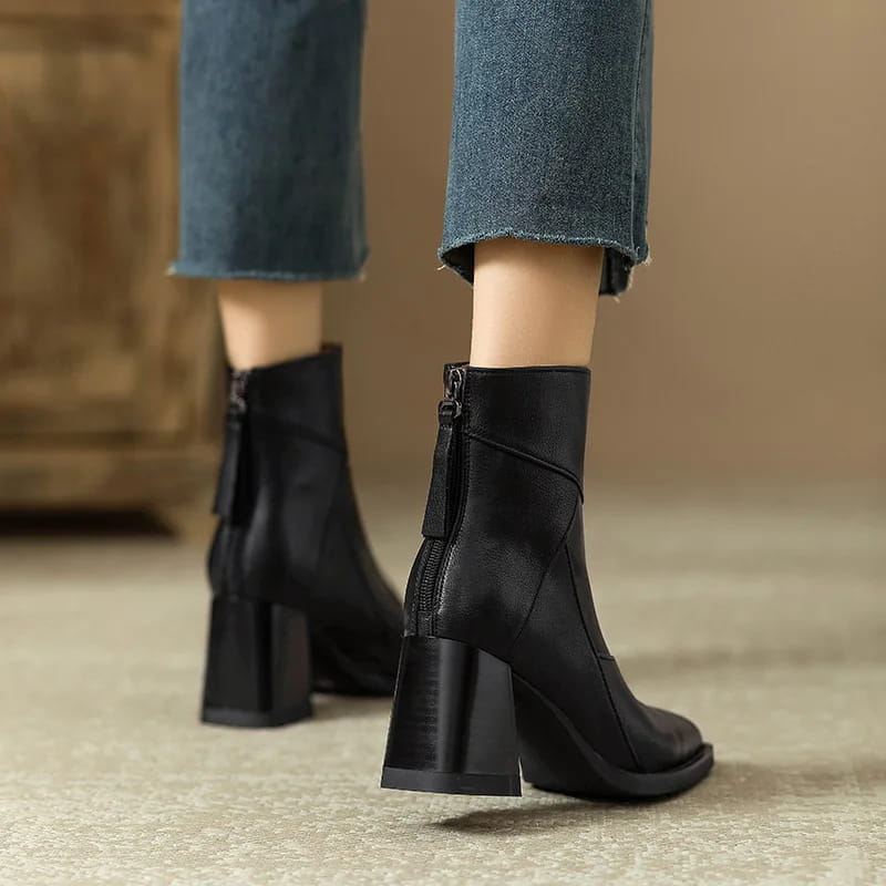 Woman Chunky Ankle Boots Women