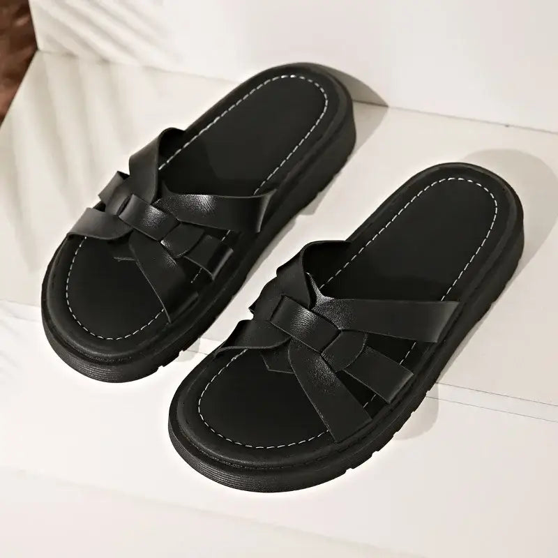 Women Slippers Open Toe Casual Shoes