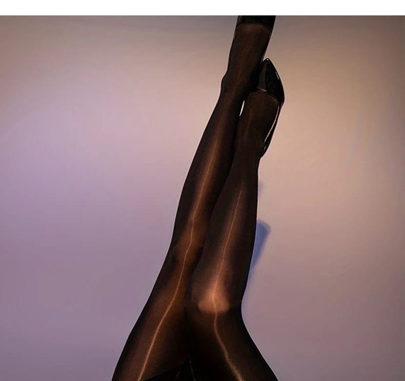 Lady Satin Shiny Ultra-thin Long Socks Pantyhose