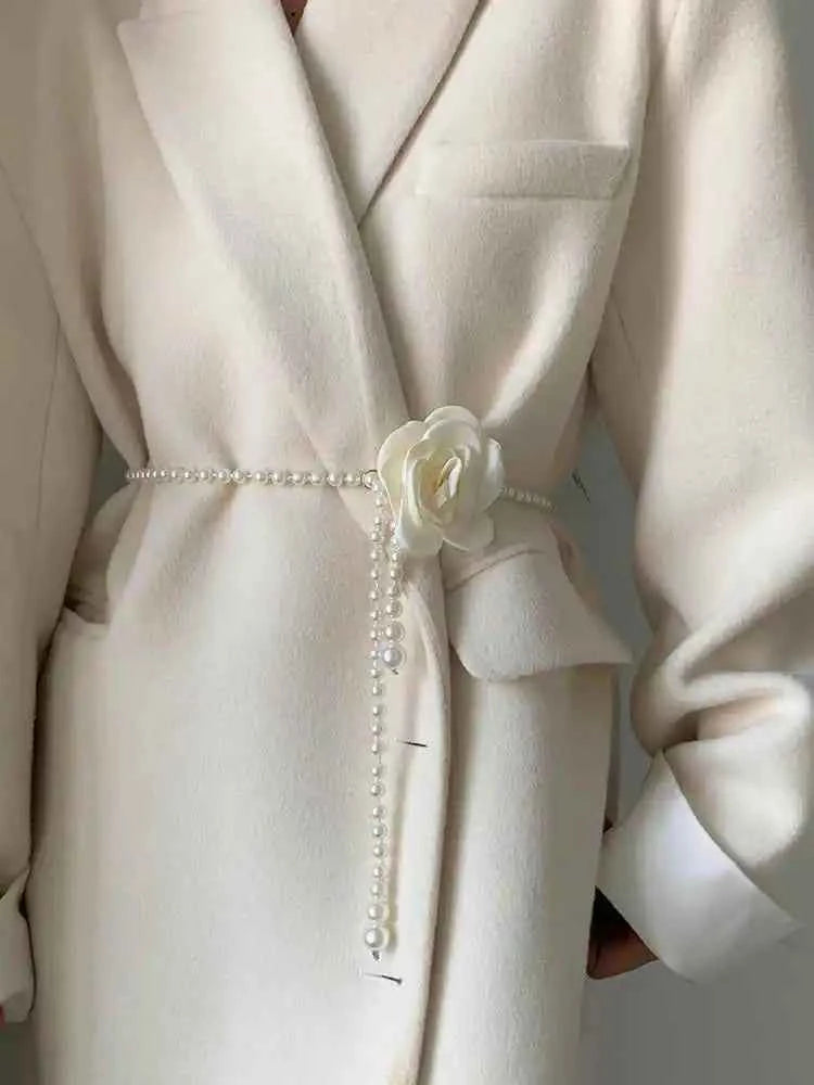 Pearl Waist Belt Women's
