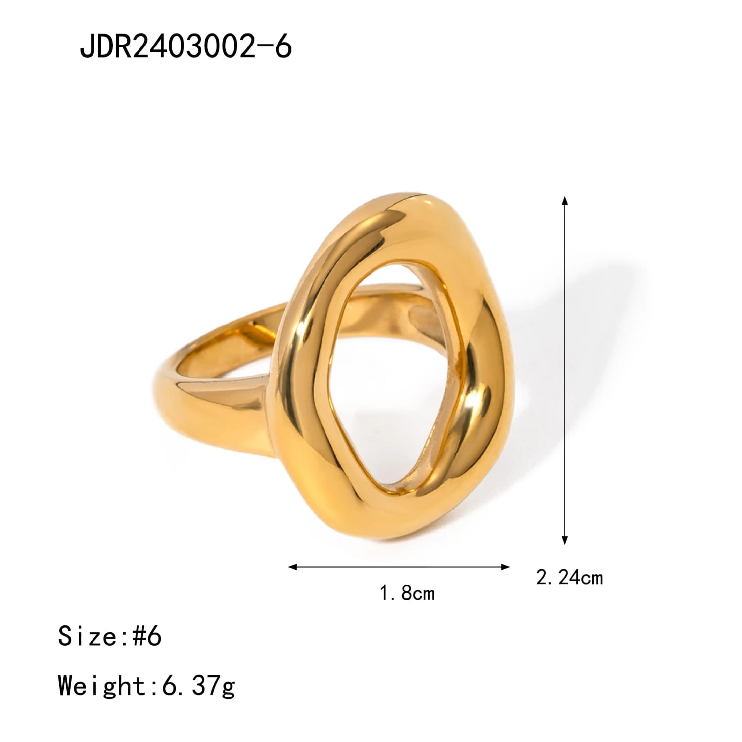 Stainless Steel Circular Hollow Ring