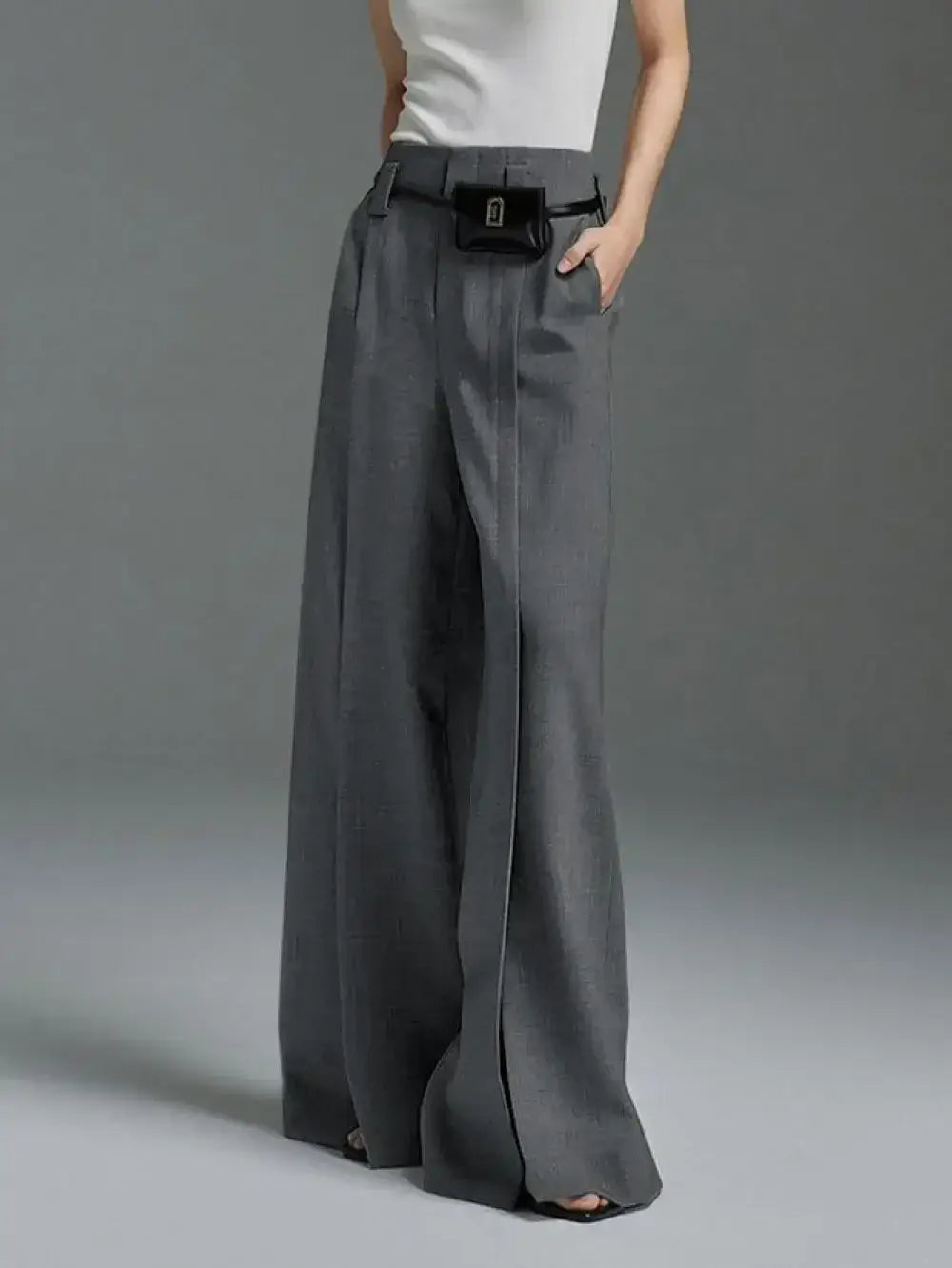 Women’s Solid Color Commute Suit Pants