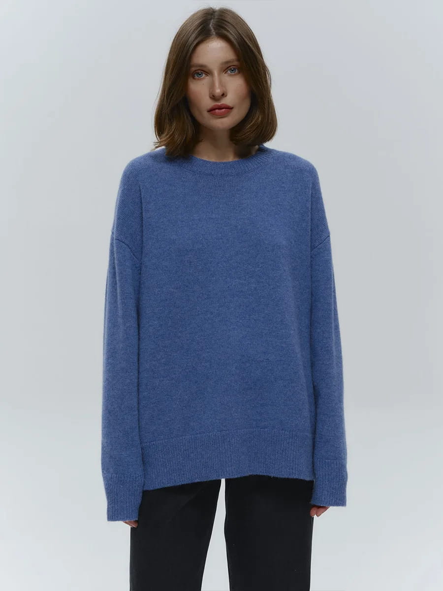 Women’s O-Neck Oversized Sweater