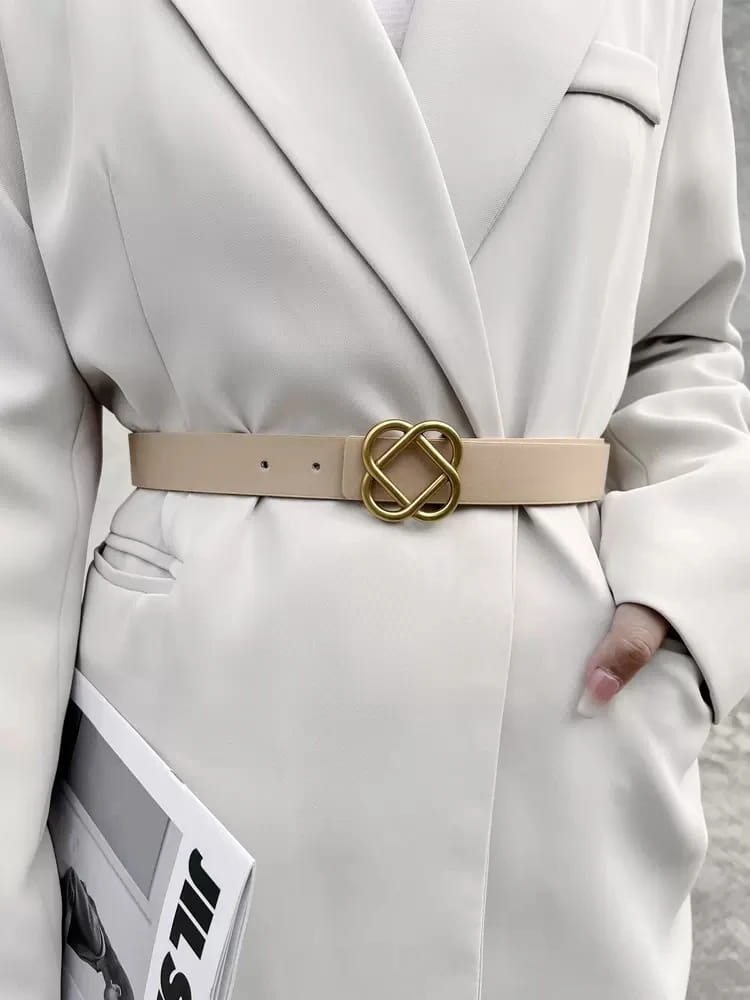 Knot Buckle Women Belt