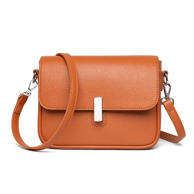 Genuine Leather Women Crossbody Bag