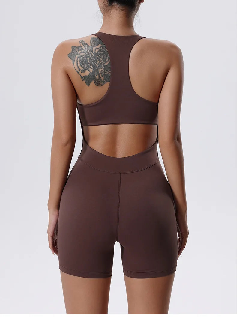 Women’s Tracksuit Yoga Set Jumpsuits One Piece