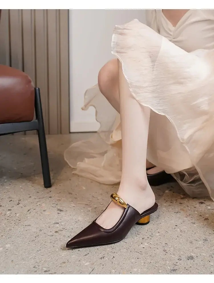 Pointed Toe Women’s Slippers