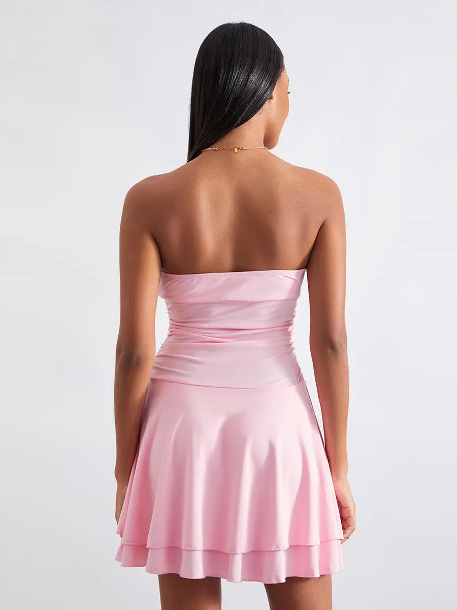 Women’s Sleeveless Strapless Dress