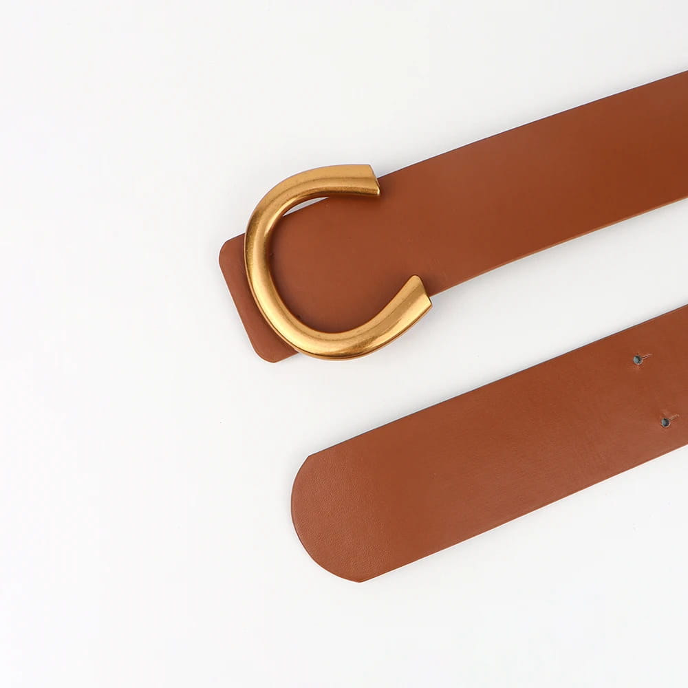 Geometric Horseshoebuckle Belt