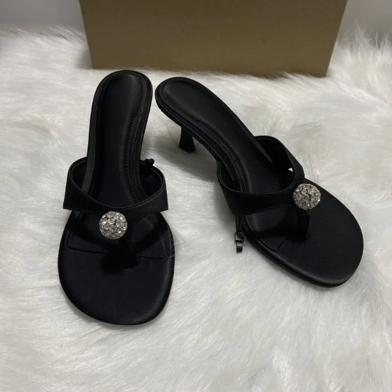 Sparkly Rhinestones High Heels Women