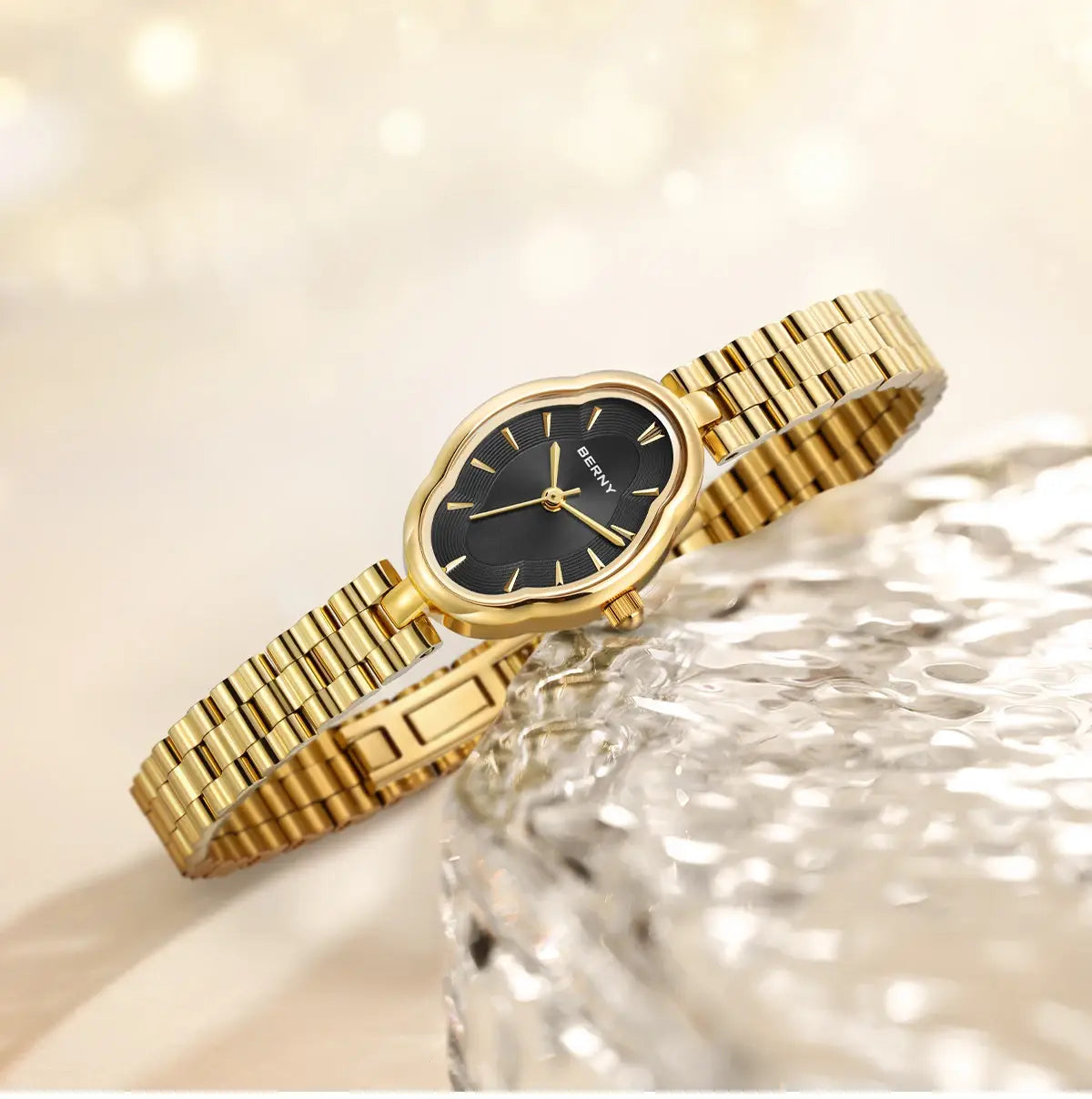 Gold Watch for Women Ladies Wristwatch