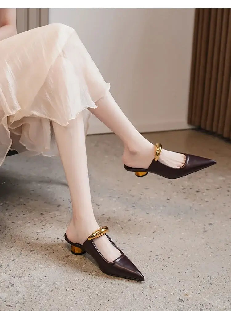 Pointed Toe Women’s Slippers