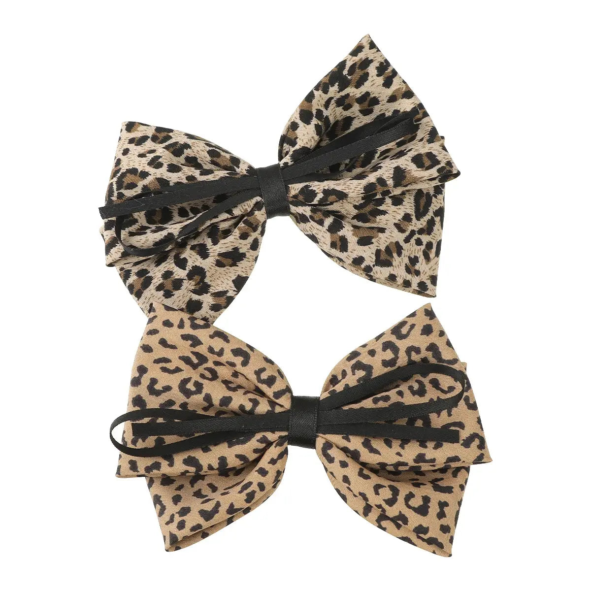 Leopard Bow Hair Clip