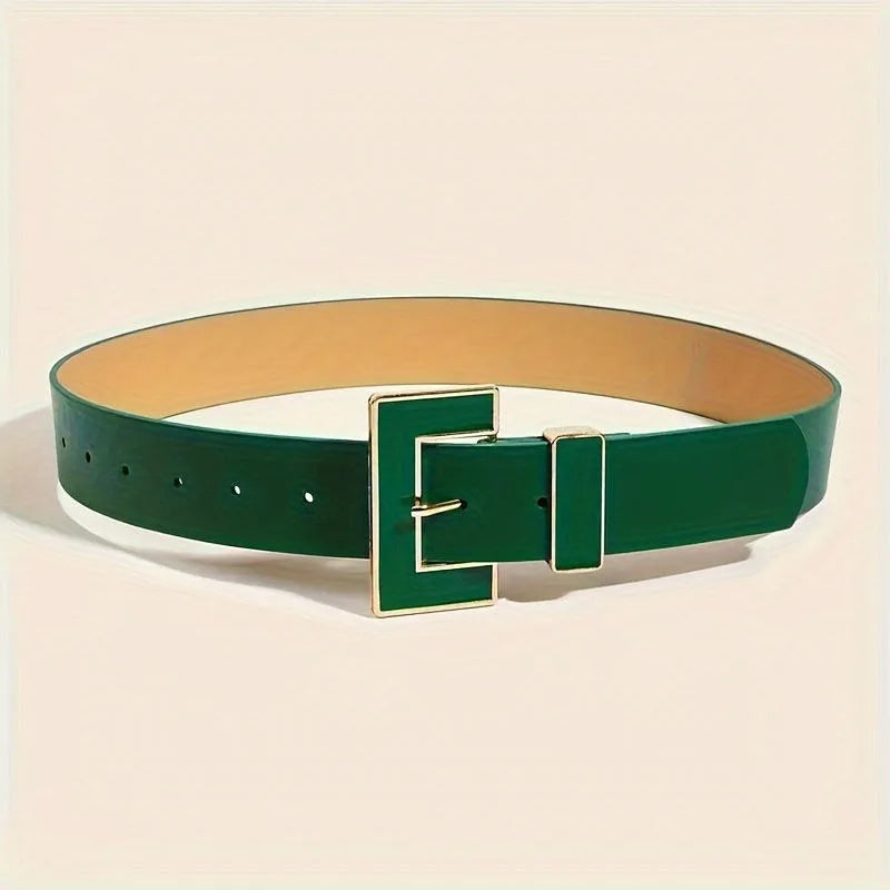 Solid Color Pu Belt