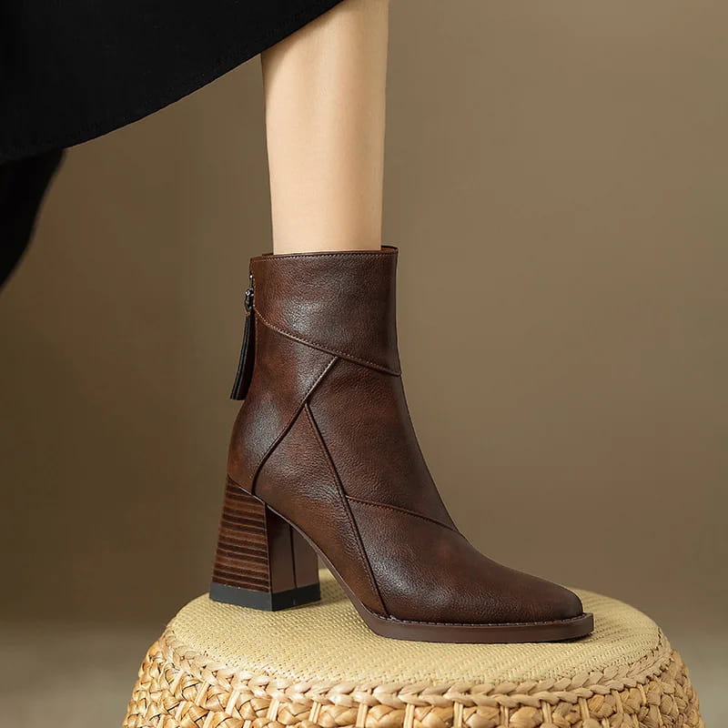 Woman Chunky Ankle Boots Women