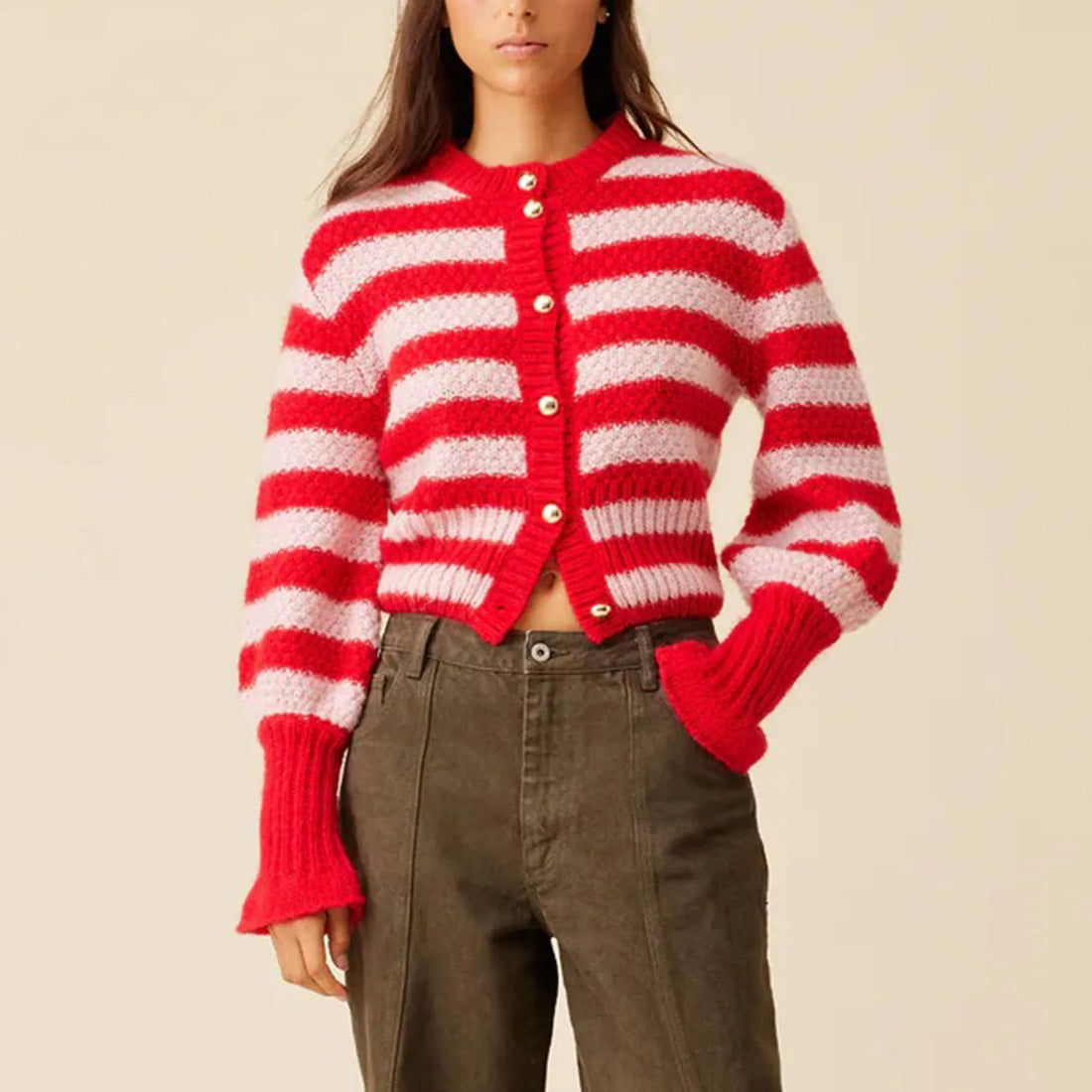 Women's Slim Fit Sweater Cardigan