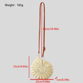 Creative Conch Design Straw Shoulder Bags