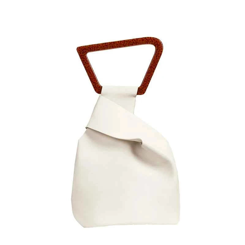 Women Bag Lrregular Acrylic Handle Female Handbag