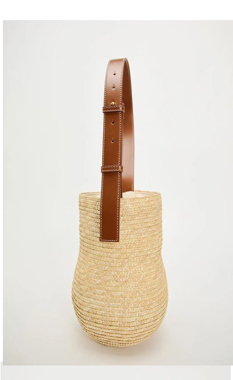 Shoulder Grass Woven Bag