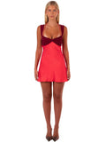 Sleeveless Mini Dress For Women Robe Satin - Norellé