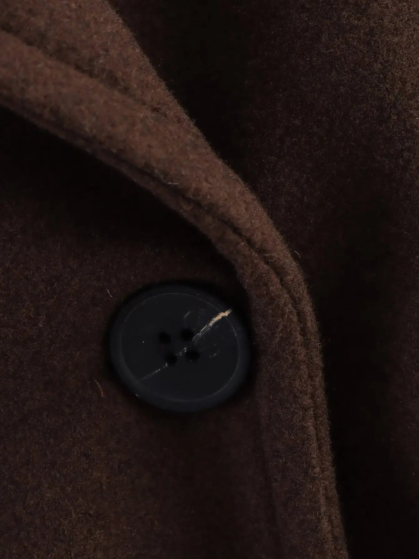 Autumn Winter Soft Loose Lapel Long-sleeved Woolen Coat Jacket