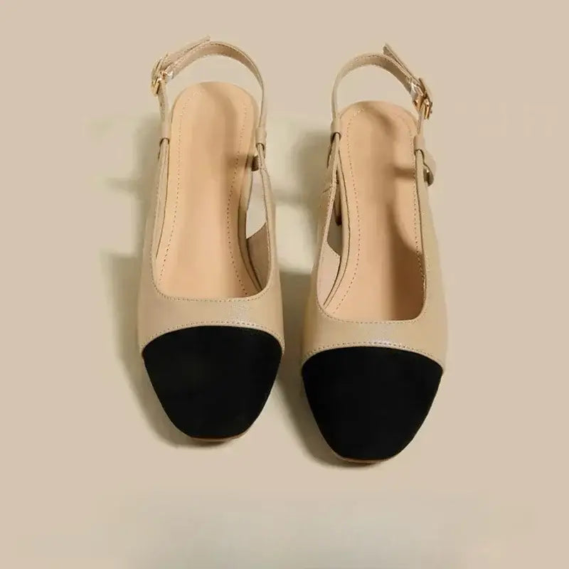 Women’s Sandals Elegant Medium Heel Toe Mules