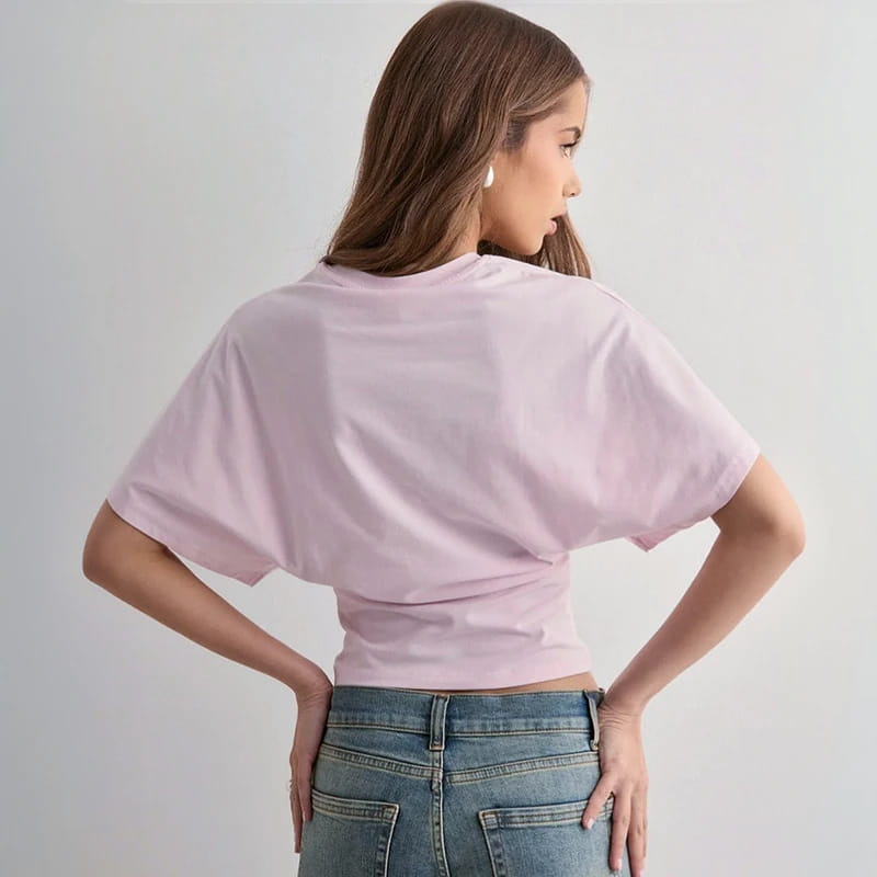 Women’S Summer Loose Short-Sleeved T-Shirt Top