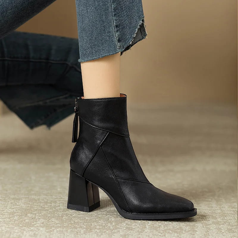 Woman Chunky Ankle Boots Women