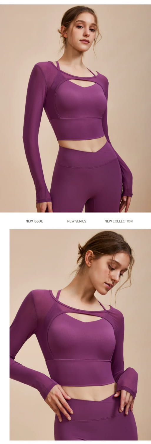 Long Sleeve Sports Shirts Women