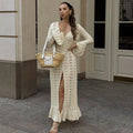 Fashion Hollow Knitted Dress For Women - Norellé