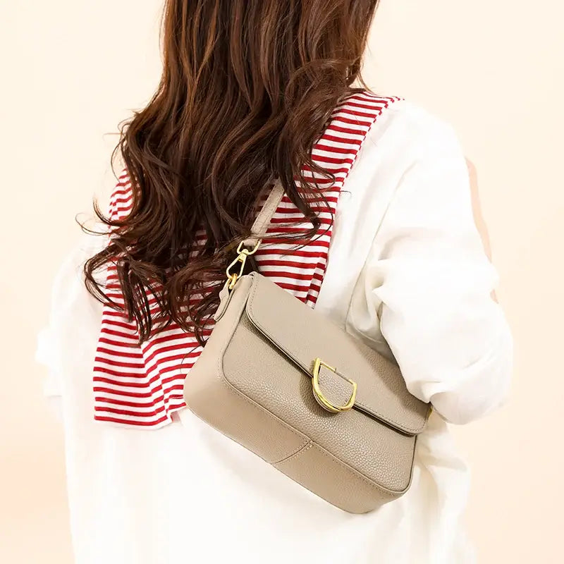 Women Real Cow Leather Handbag Crossbody Bag