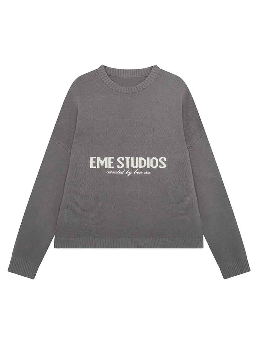 Knitted Sweater Autumn and Winter Women