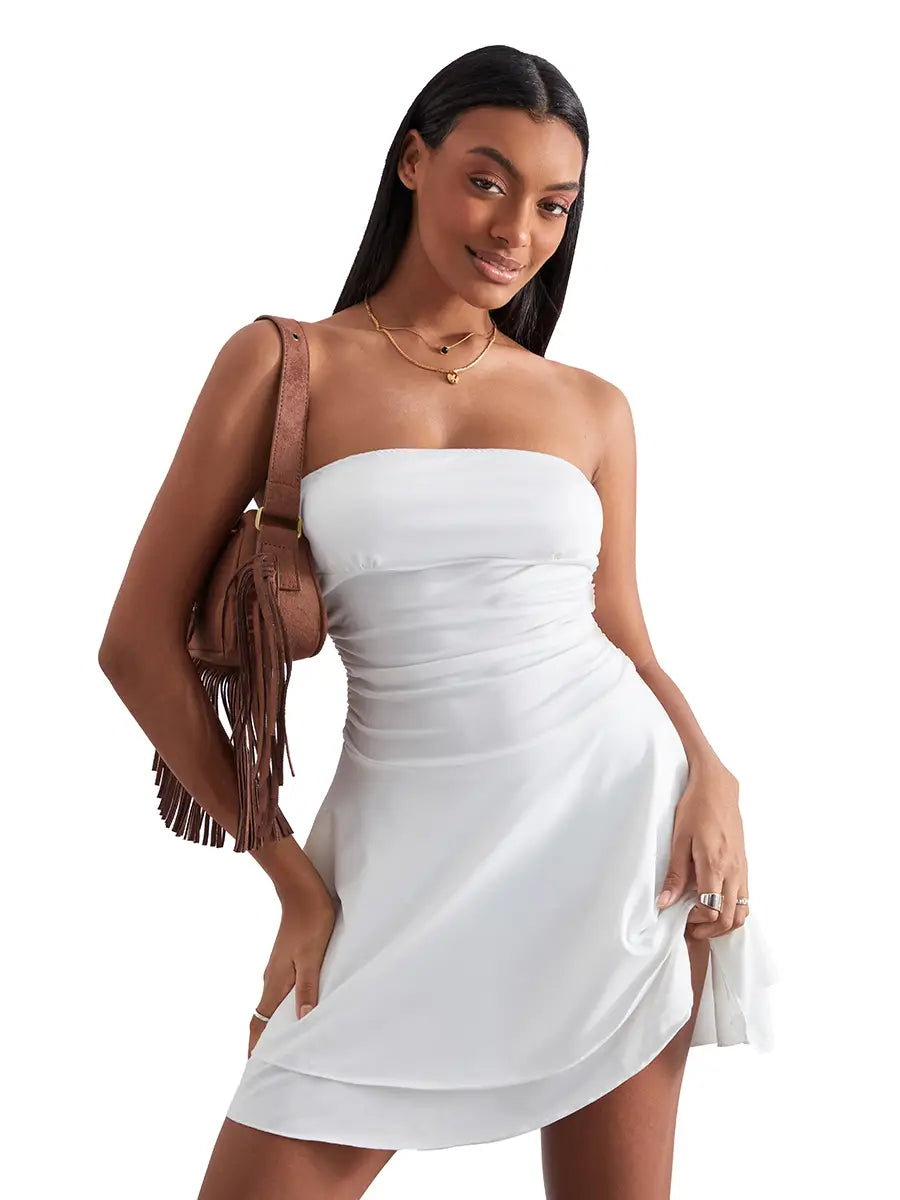 Women’s Sleeveless Strapless Dress