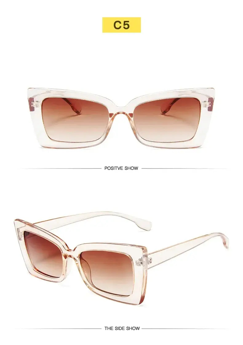 Classic Retro Square Sunglasses Women