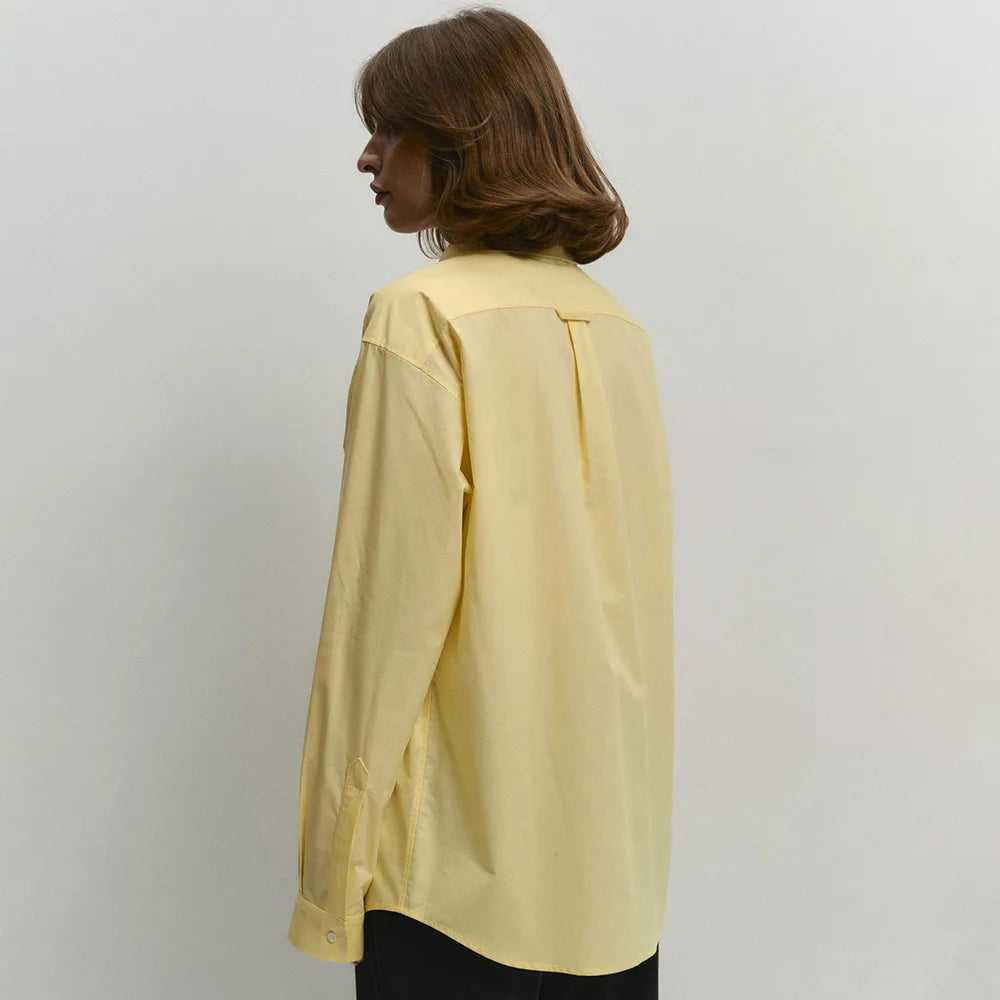 Classic Office Long Sleeved Cotton Shirt