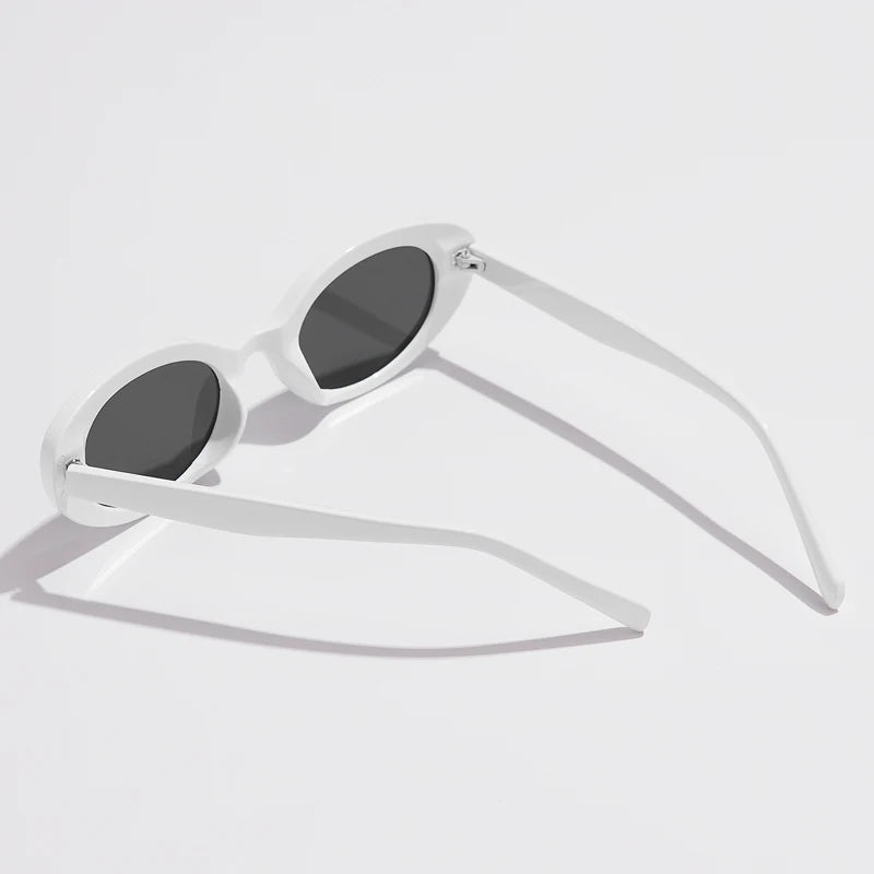 Retro Vintage Oval Sunglasses Women