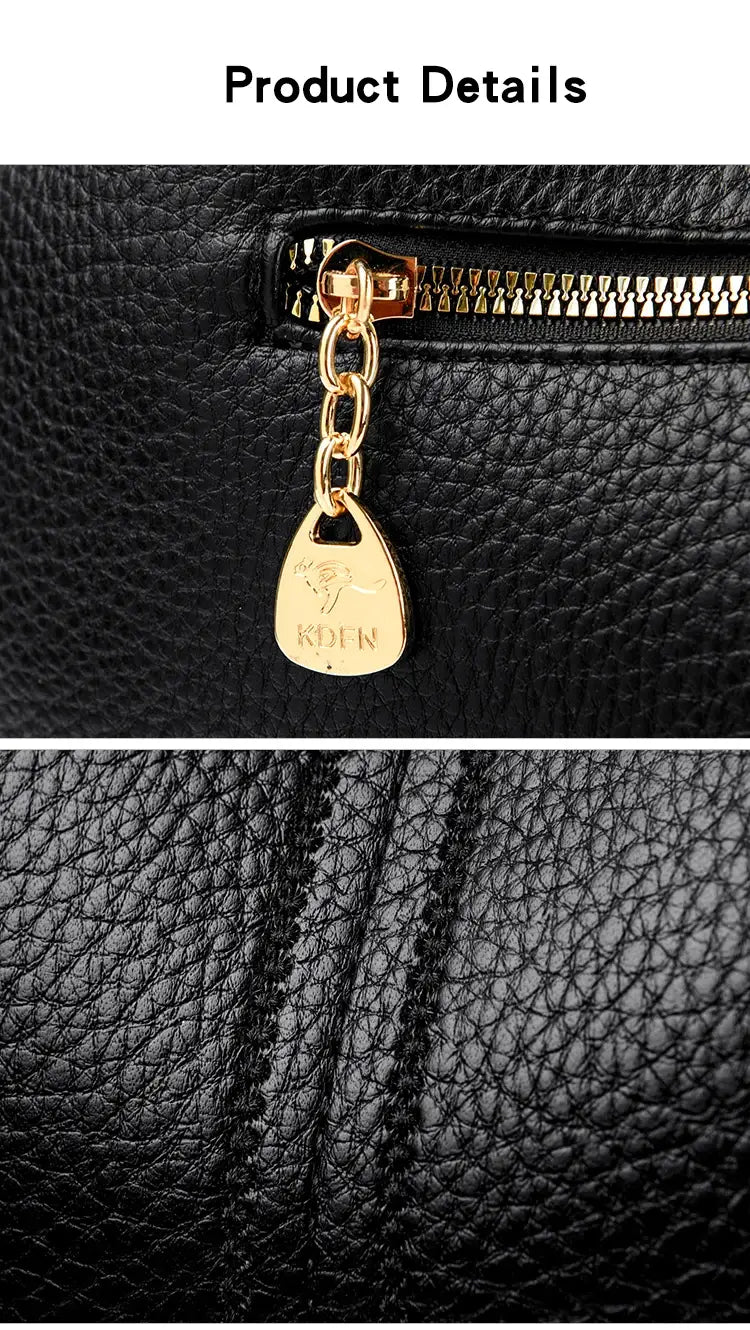 High Quality Soft Leather Women’s Handbag Tote Bag