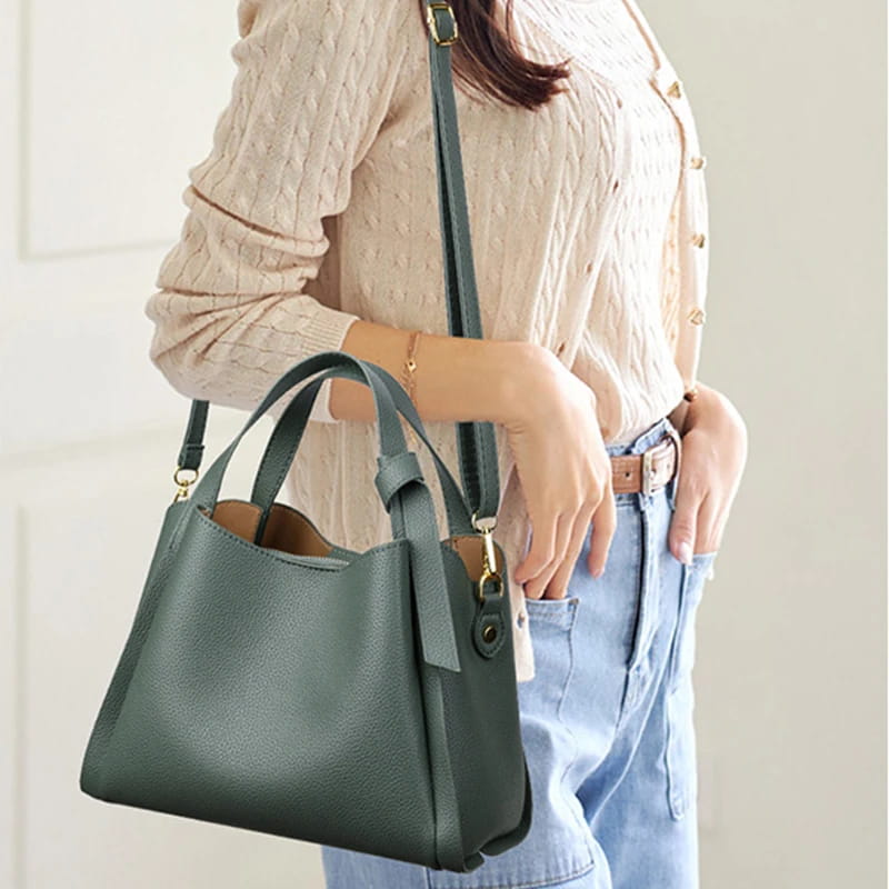 Versatile Bucket Shoulder Bags Women