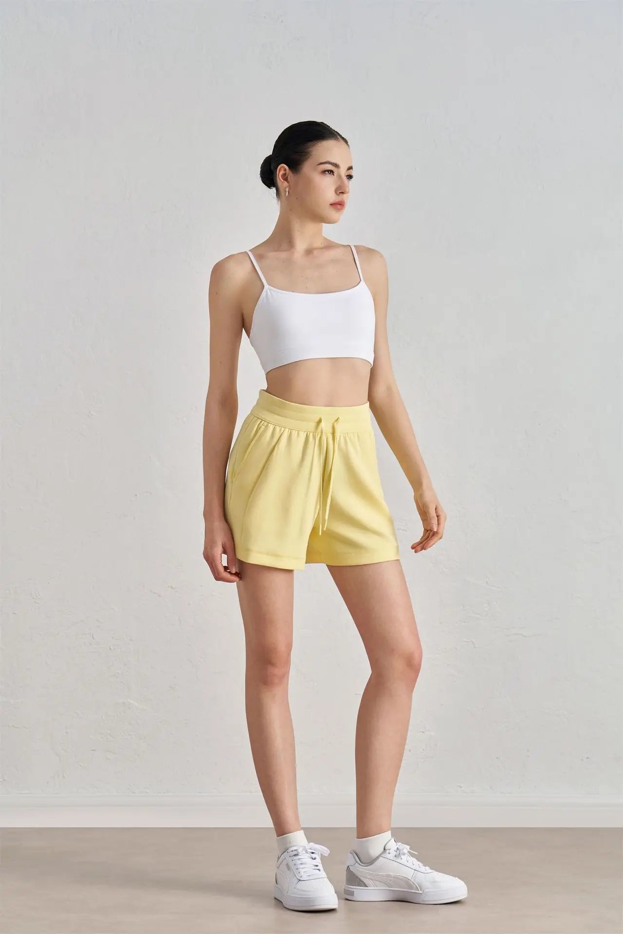 Women High Waist Shorts Outdoor Sport Running